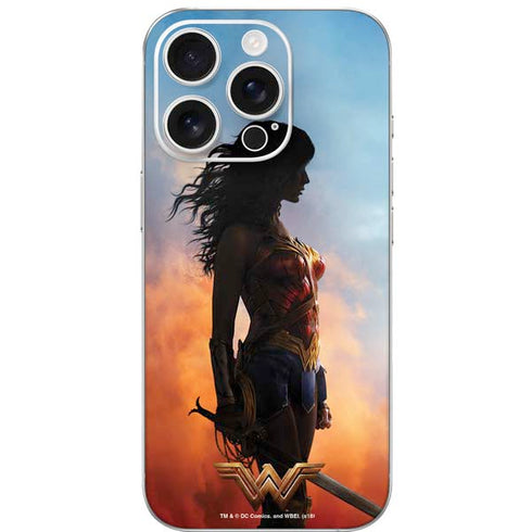 DC Comics Wonder Woman Movie Poster Stance Pose iPhone 16 Pro Skin